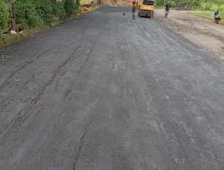 TJSL BRI BO Cibinong Ubah Jalan Rusak Jadi Aspal di Tangkil