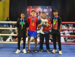 Tiga Atlet Muda PERBATI Sulsel Harumkan Nama Daerah di Laskar Lampung Boxing Cup 2026