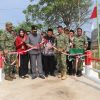 Melalui Program Presiden Prabowo Dandim 0509 Kabupaten Bekasi Resmikan Jembatan Garuda Merah Putih Di Babelan