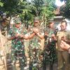 Danramil 10 Sukatani Dampingi Kasiter Korem 051/Wijayakarta Pimpin Peletakan Batu Pertama Jembatan Merah Putih di Sukamantri Tambelang