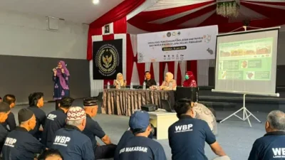 Lapas Makassar Tingkatkan Kewaspadaan Hantavirus Melalui Sosialisasi Pencegahan Penularan Bagi Warga Binaan