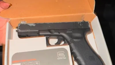 Satreskrim Polres Rohil Berhasil Ungkap Kasus Vidio Viral Dugaan Penodongan Air Soft Gun