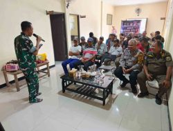 Danramil Cibarusah Gelar Nobar Piala Dunia 2026, Warga Antusias Ikuti Kuis Berhadiah Sembako