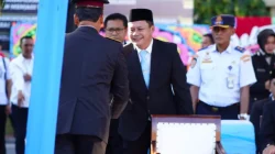 Kalapas Makassar Hadiri HUT Bhayangkara ke-80, Tegaskan Komitmen Sinergi