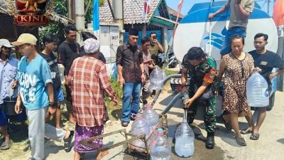 KJNI Kawal Bantuan Air Bersih ke Kampung Gunung Kidul, Warga Gunung Kaler Sambut Antusias