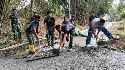 Gotong Royong Sasaran 6 Jadi Nadi Utama Kemanunggalan TNI-Rakyat