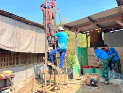 Mengabdi Bersama Rakyat, Satgas TMMD Ke-129 Bangun Sumber Air Bersih